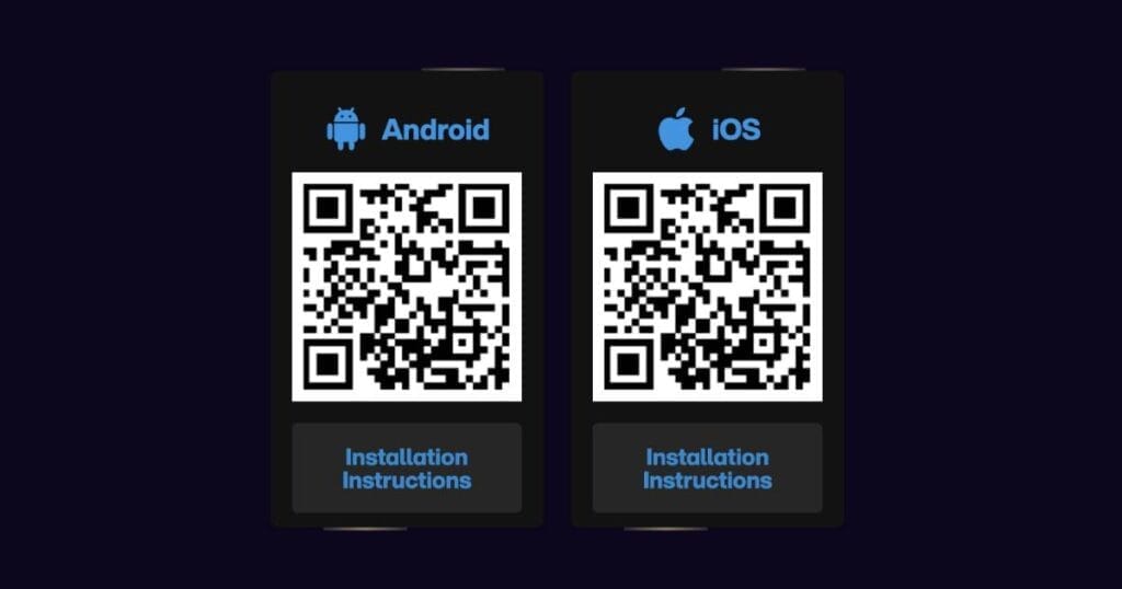 Perya Play Casino APP - QR Code Scan