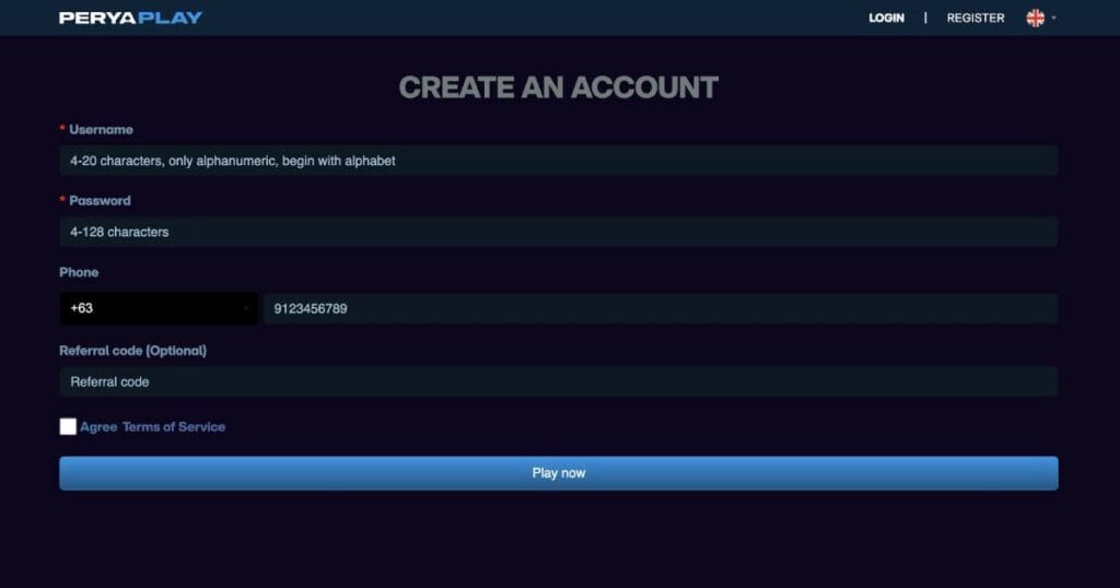 Step1: Create an Account